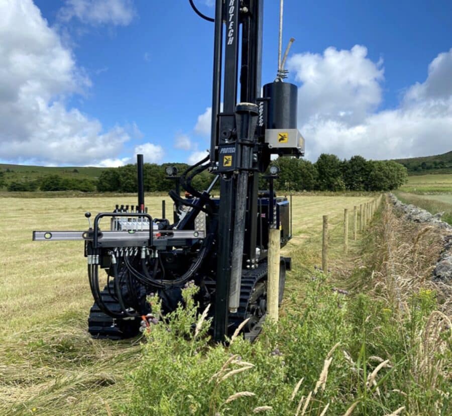 Compact Fencer and Post Driver - Coppard Plant Hire Ltd