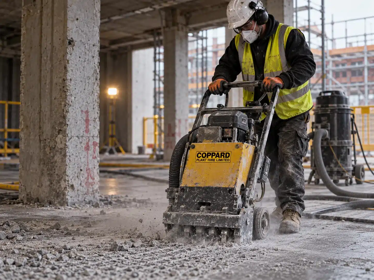 Concrete Preparation Equipment Hire in Brighton, Sussex