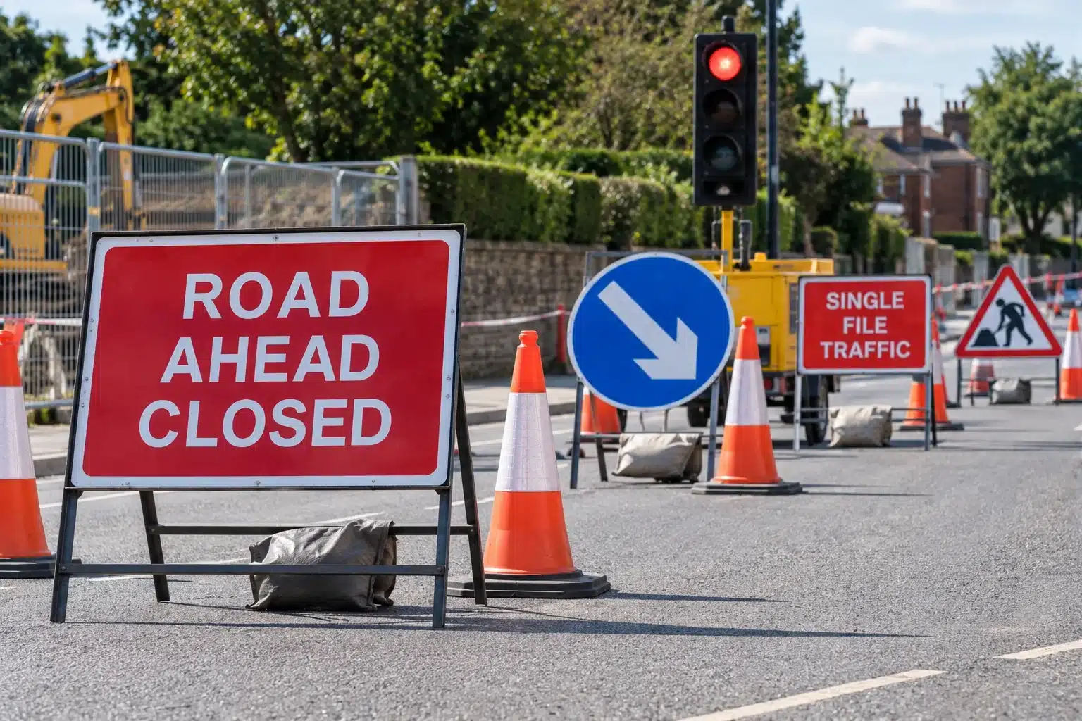 Road Signs Hire in Melksham, Wiltshire