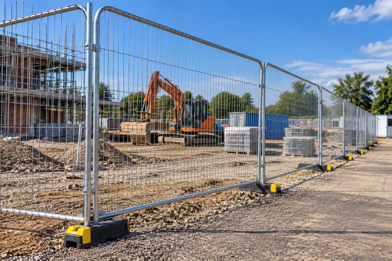 Security Fencing Hire in Melksham, Wiltshire