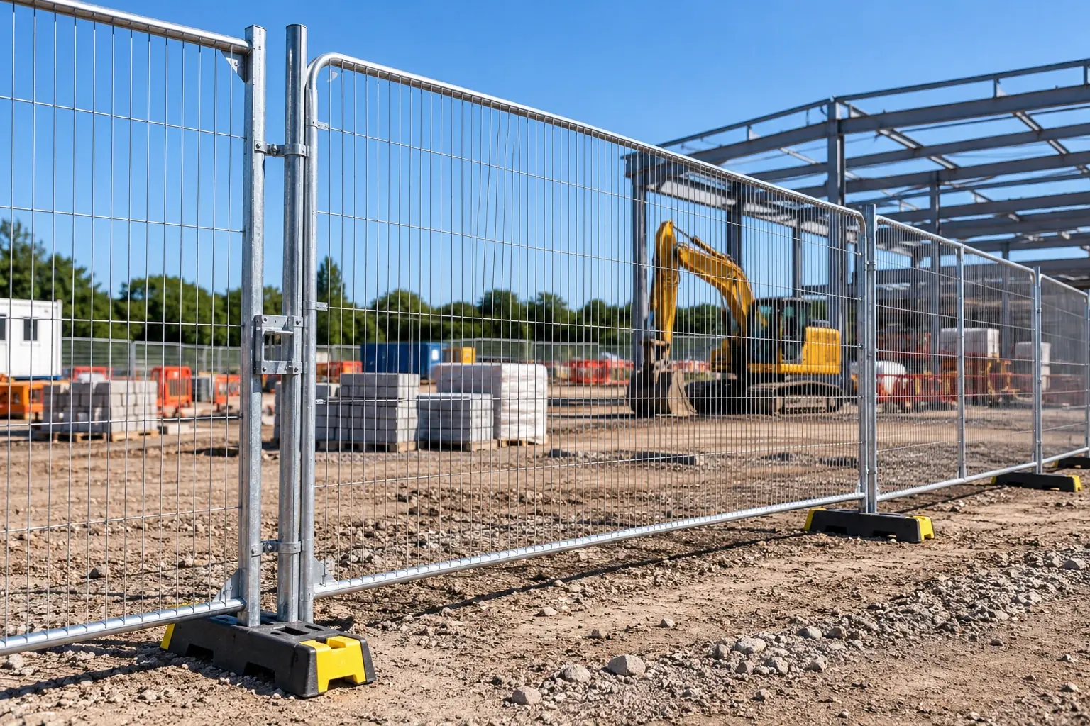 Security Fencing Hire in Melksham, Wiltshire