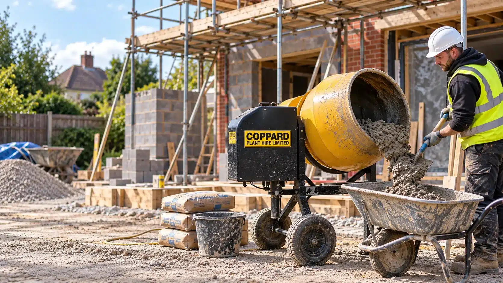 Concrete Mixer Hire in Reading, Berkshire
