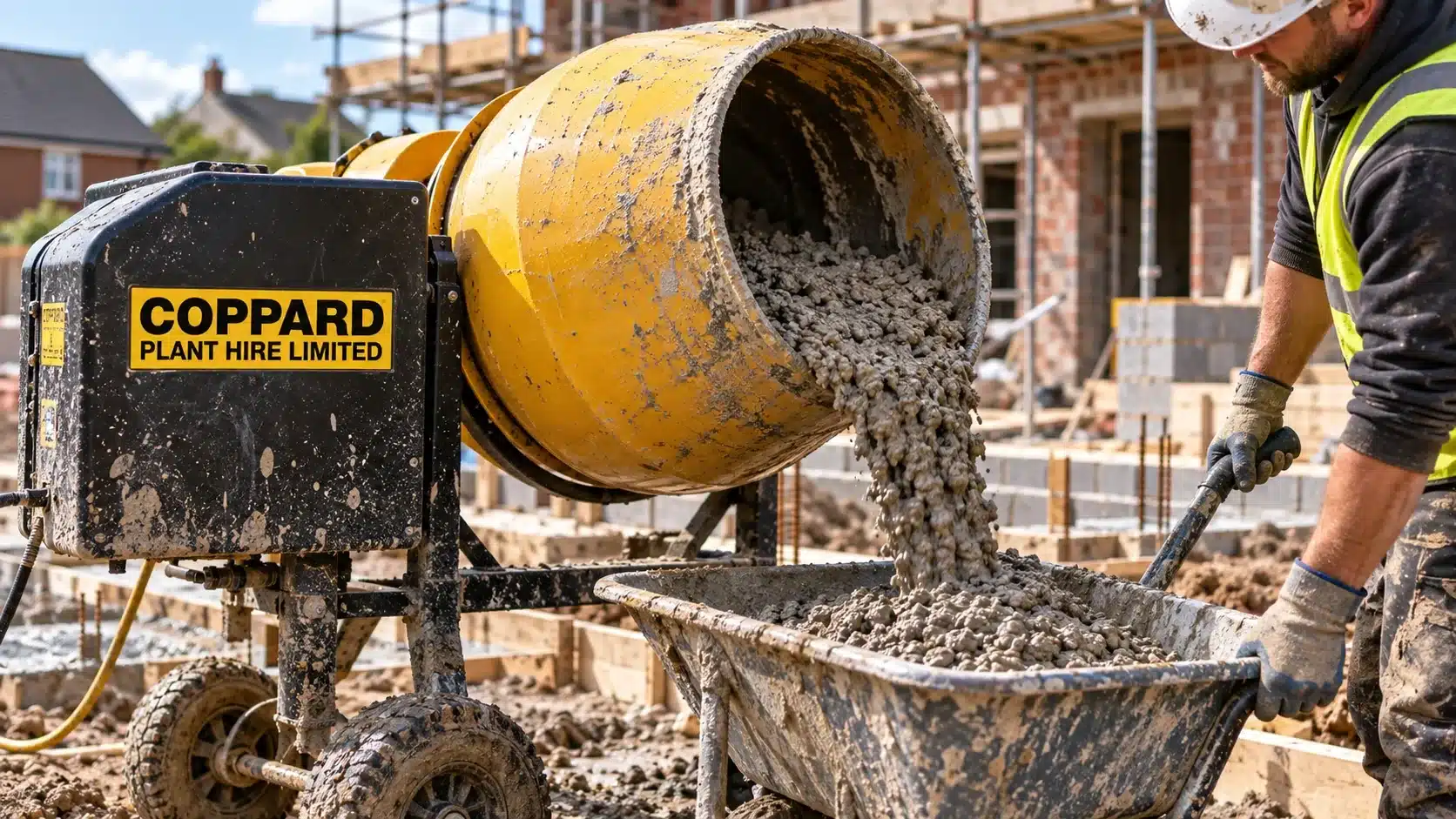 Concrete Mixer Hire in Reading, Berkshire