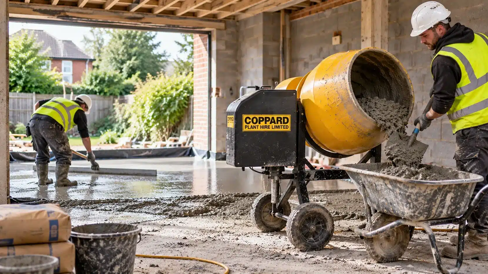 Concrete Mixer Hire in Reading, Berkshire