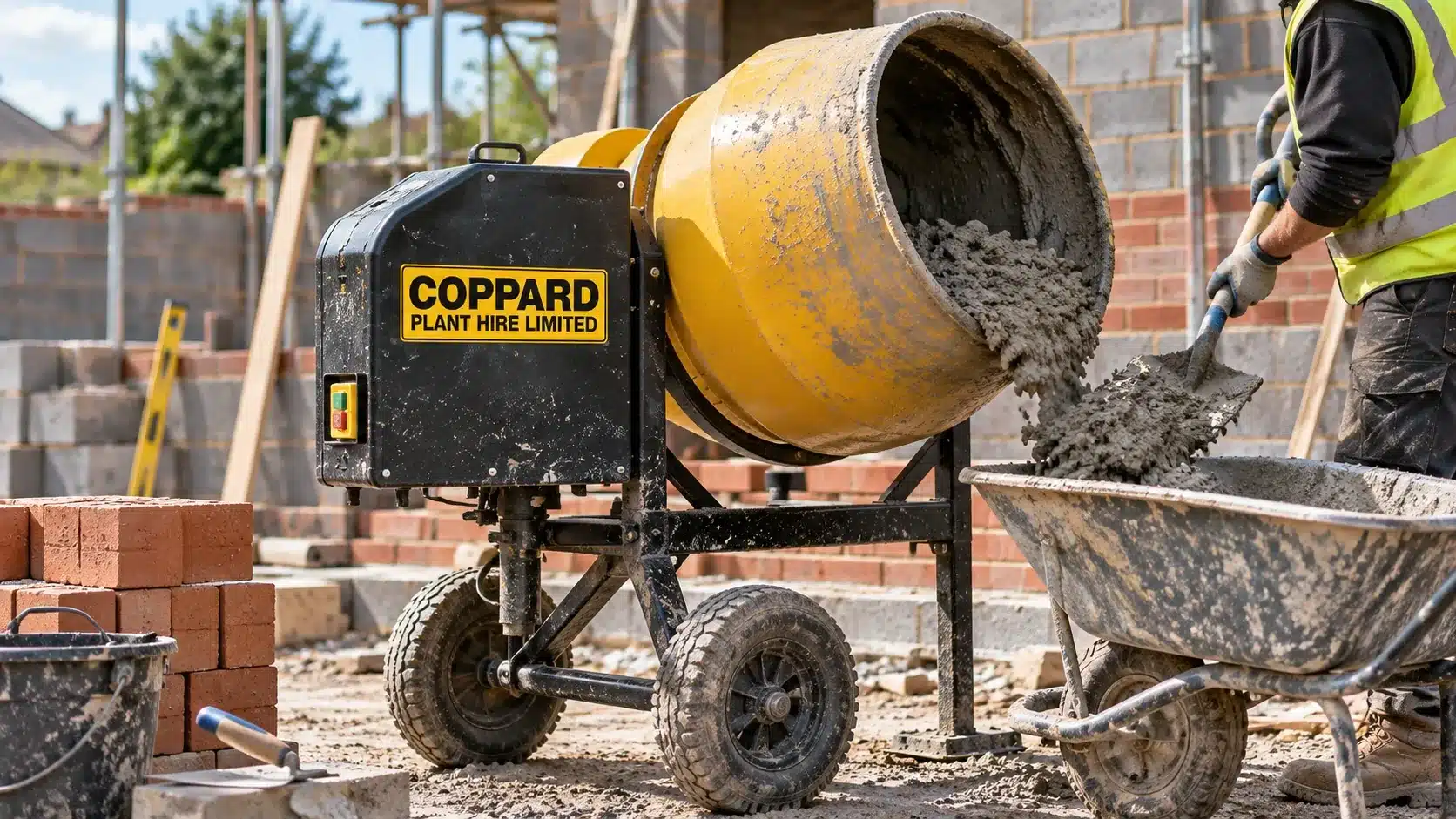 Concrete Mixer Hire in Reading, Berkshire