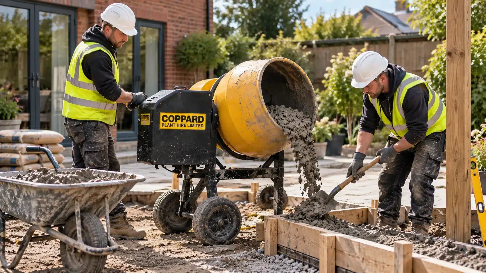 Concrete Mixer Hire in Reading, Berkshire