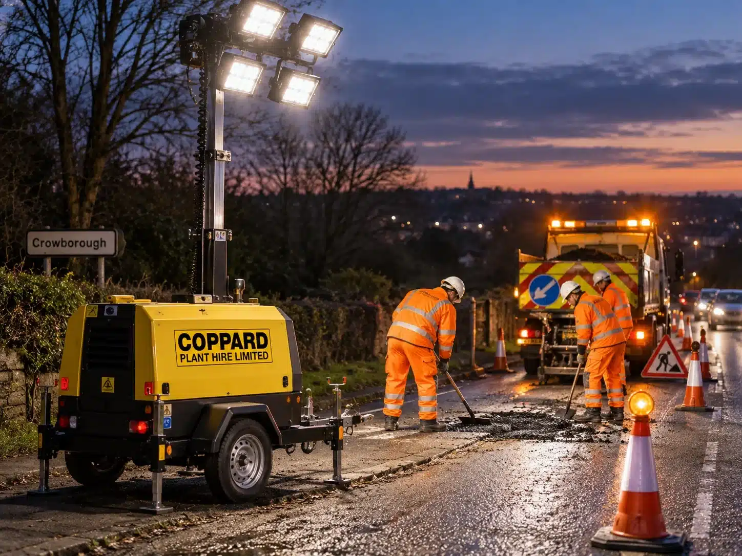Lighting Tower Hire in Reading, Berkshire