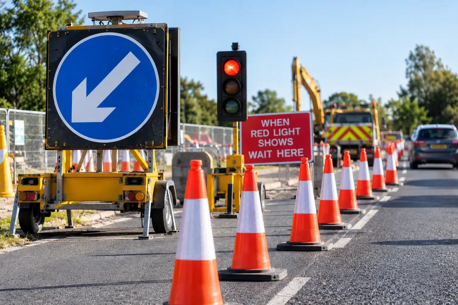Road Signs Hire in Reading, Berkshire