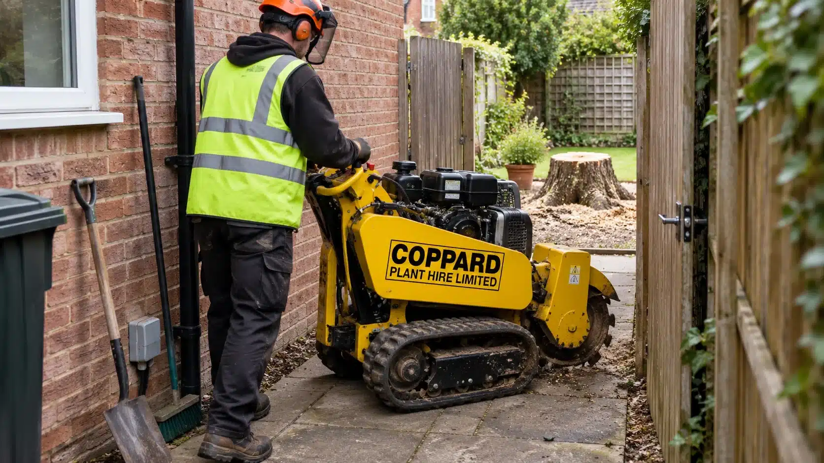 Stump Grinder Hire in Reading, Berkshire