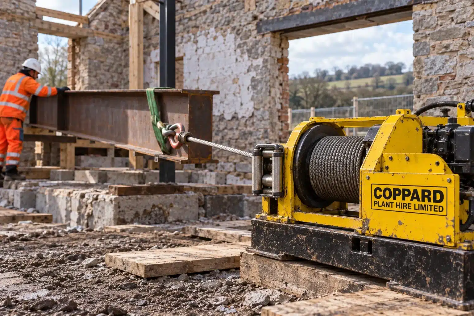 Winch Hire in Reading, Berkshire