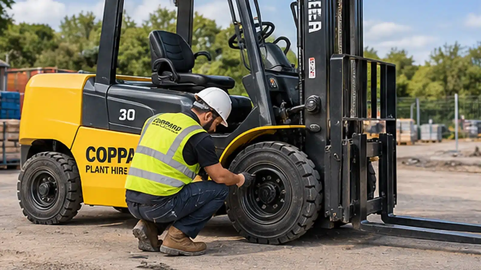 Forklift pre hire inspection