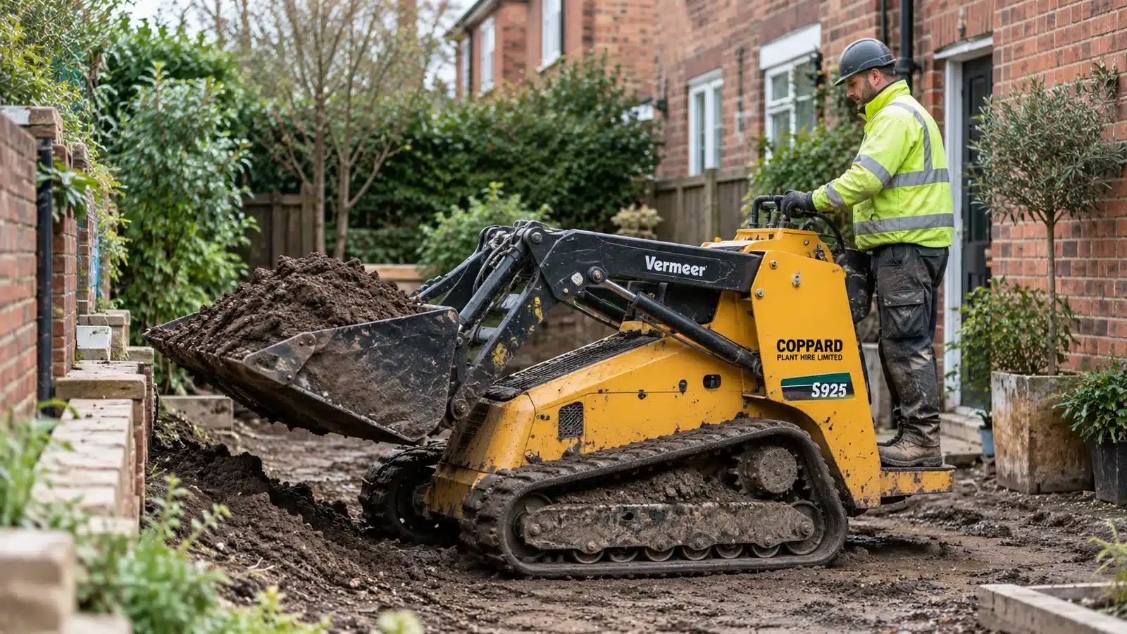 Vermeer compact loader landscaping