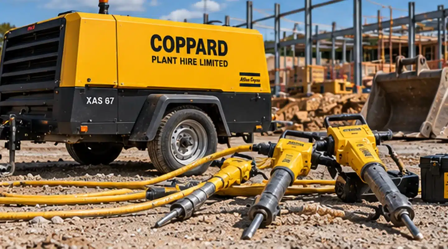 Portable compressor air tools