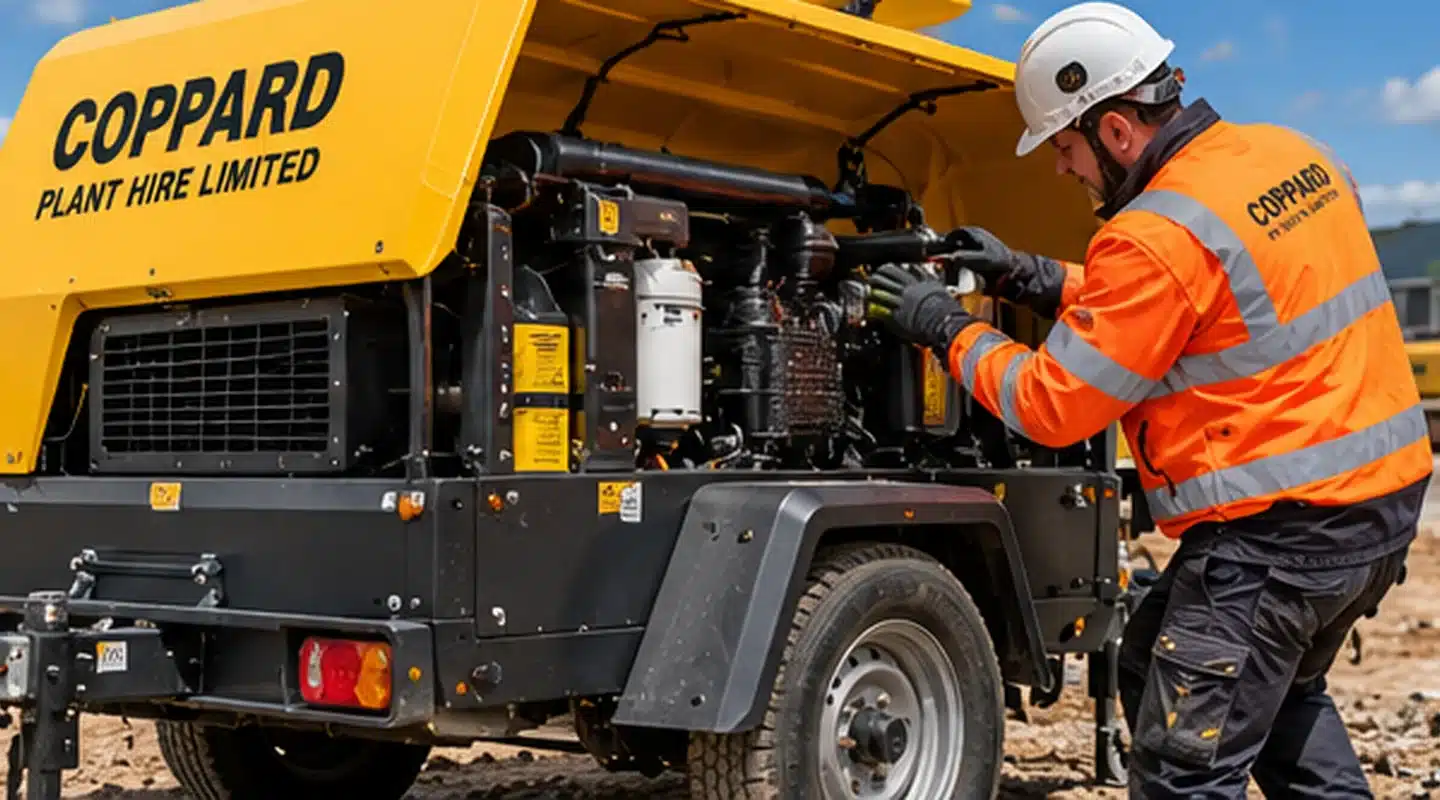 Portable compressor maintenance