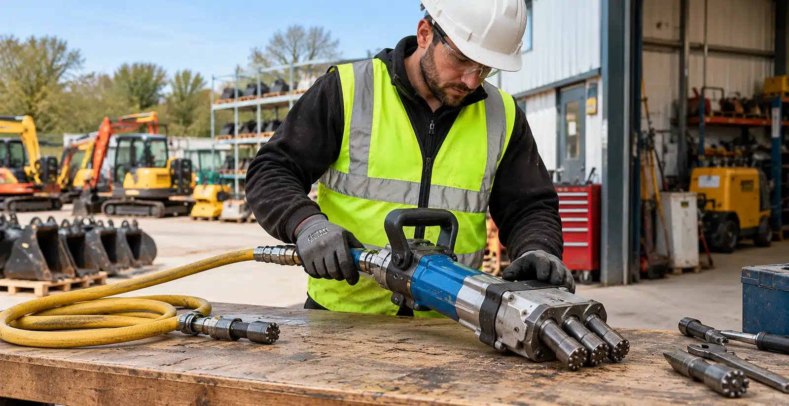 Pneumatic tool inspection